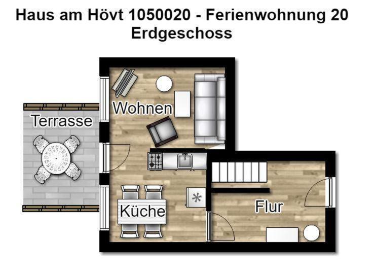Haus Am Hoevt - Ferienwohnung 20 Goehren  Exterior foto